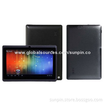 Factory Direct Wholesale Q8 Cheap 7-inch Tablet PC, Android Tablet 1.2GHz, 512M 4G